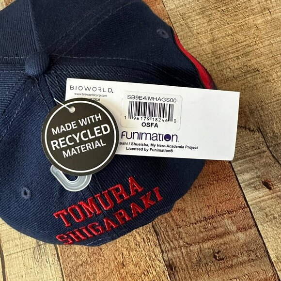 Tomura Shigaraki My Hero Academia Snapback Cap By Bioworld  Funimation - Picture 4 of 7